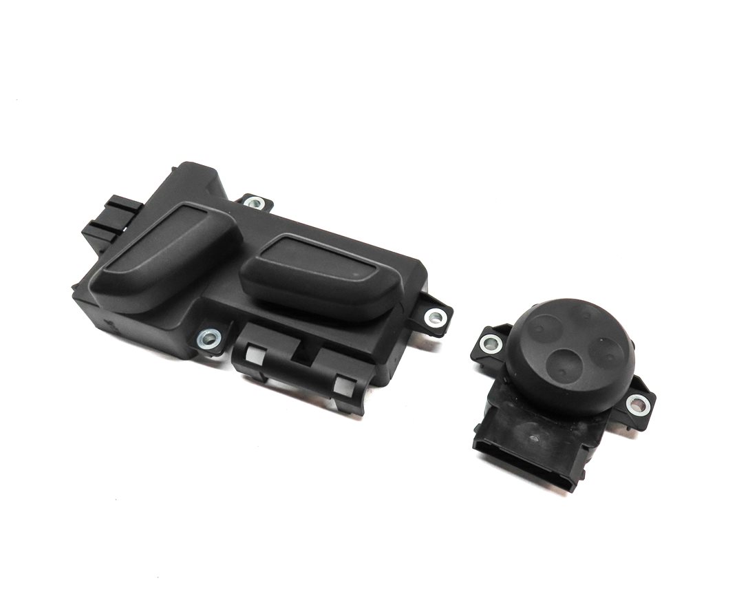 12 AUDI S4 (B8 8K) FRONT LEFT DRIVER SEAT POSITION LUMBAR ADJUST SWITCH (BLACK)