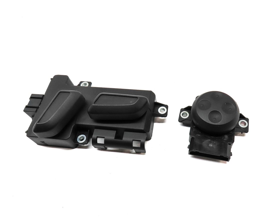 Thumbnail 2: 12 AUDI S4 (B8 8K) FRONT LEFT DRIVER SEAT POSITION LUMBAR ADJUST SWITCH (BLACK)