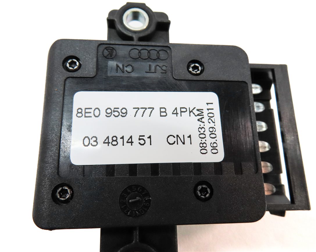 Thumbnail 6: 12 AUDI S4 (B8 8K) FRONT LEFT DRIVER SEAT POSITION LUMBAR ADJUST SWITCH (BLACK)