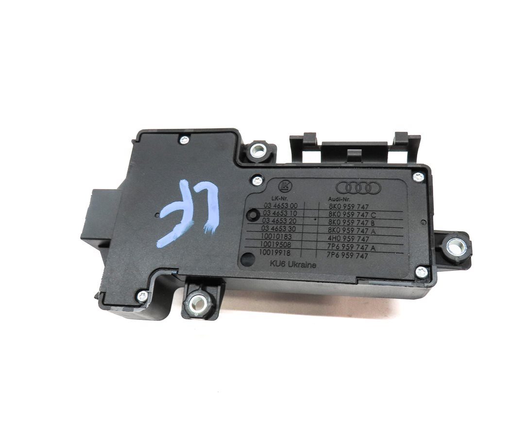 Thumbnail 9: 12 AUDI S4 (B8 8K) FRONT LEFT DRIVER SEAT POSITION LUMBAR ADJUST SWITCH (BLACK)