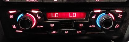 Thumbnail 2: 08-13 A4 S4 A5 S5 Q5 B8 8K 8T FRONT HEATER A/C TEMPERATURE CLIMATE CONTROL PANEL