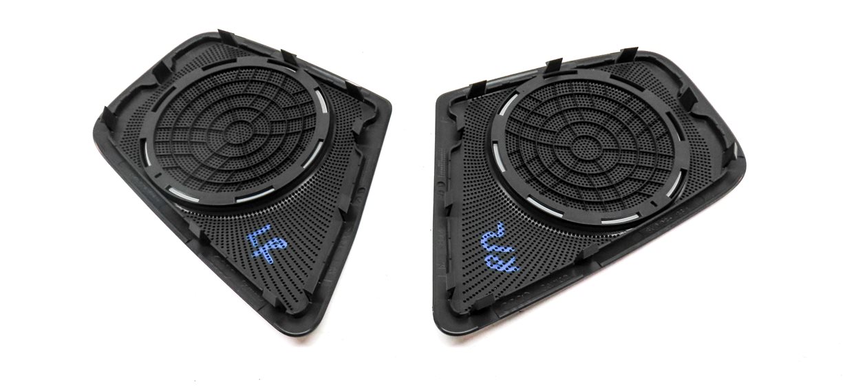 Thumbnail 13: 2012 AUDI S4 (B8 8K) BANG & OLUFSEN SOUND SYSTEM SPEAKER GRILLE COVER SET/10