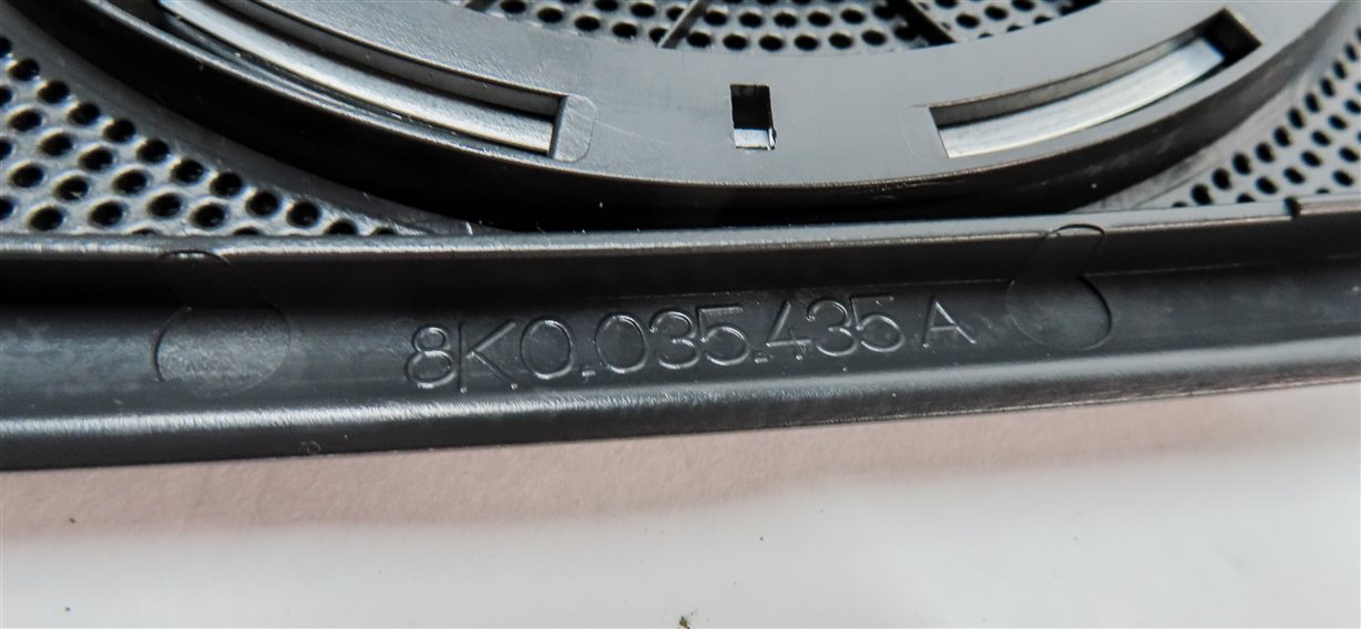 Thumbnail 20: 2012 AUDI S4 (B8 8K) BANG & OLUFSEN SOUND SYSTEM SPEAKER GRILLE COVER SET/10