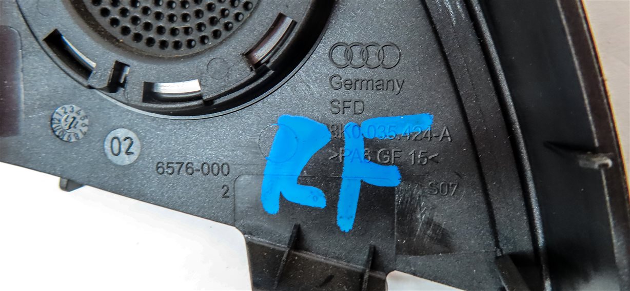 Thumbnail 23: 2012 AUDI S4 (B8 8K) BANG & OLUFSEN SOUND SYSTEM SPEAKER GRILLE COVER SET/10