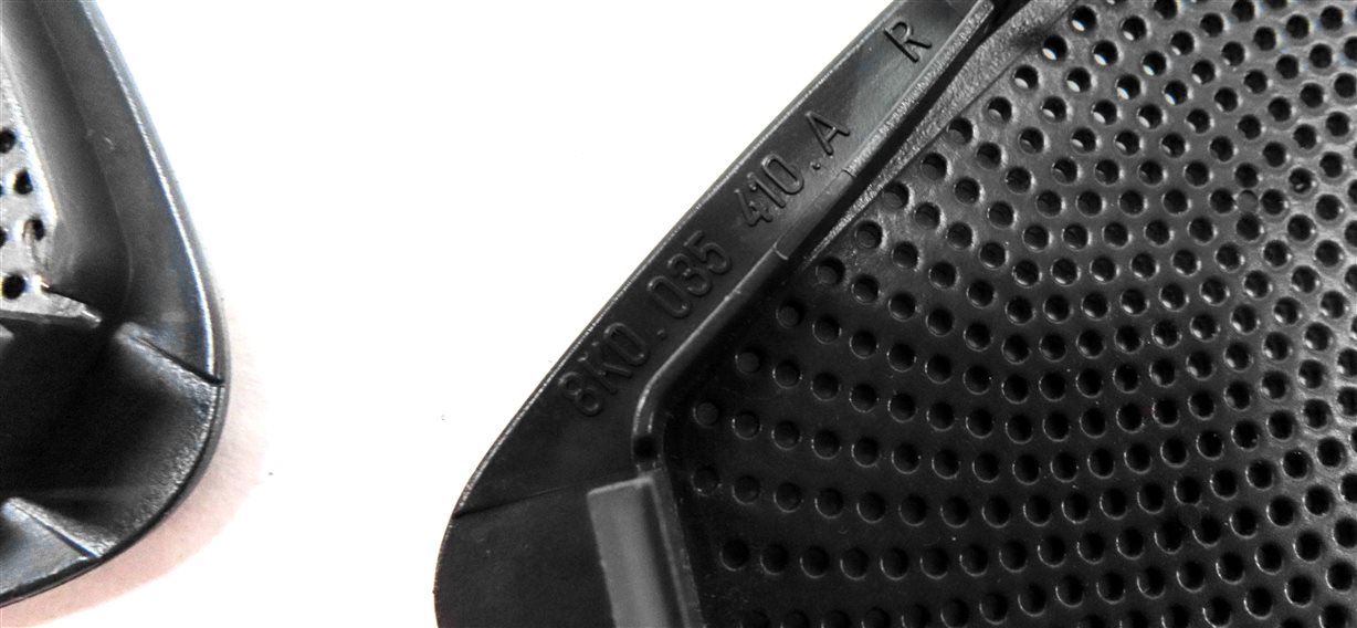 Thumbnail 24: 2012 AUDI S4 (B8 8K) BANG & OLUFSEN SOUND SYSTEM SPEAKER GRILLE COVER SET/10
