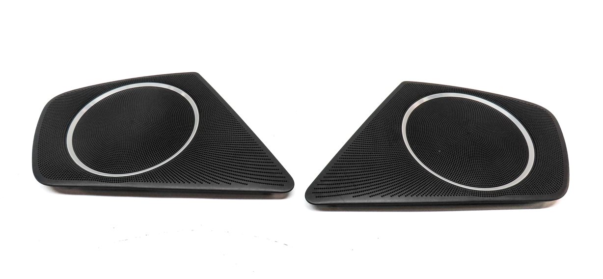 Thumbnail 6: 2012 AUDI S4 (B8 8K) BANG & OLUFSEN SOUND SYSTEM SPEAKER GRILLE COVER SET/10