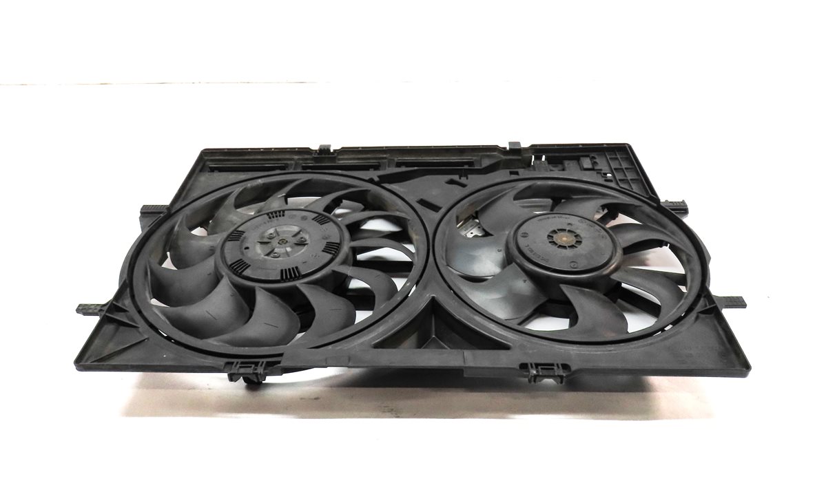 Thumbnail 4: 2009-2012 AUDI A5 S4 S5 (B8 8K 8T 8R) RADIATIOR COOLING FAN ASSEMBLY & SHROUD