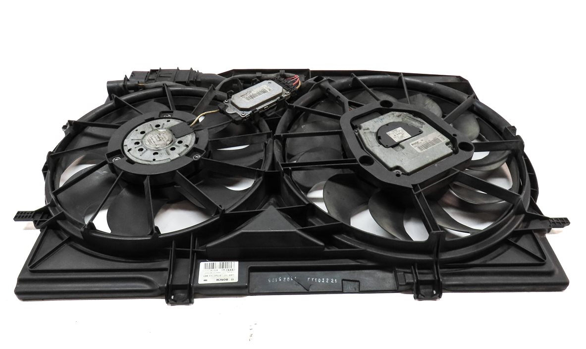 Thumbnail 6: 2009-2012 AUDI A5 S4 S5 (B8 8K 8T 8R) RADIATIOR COOLING FAN ASSEMBLY & SHROUD