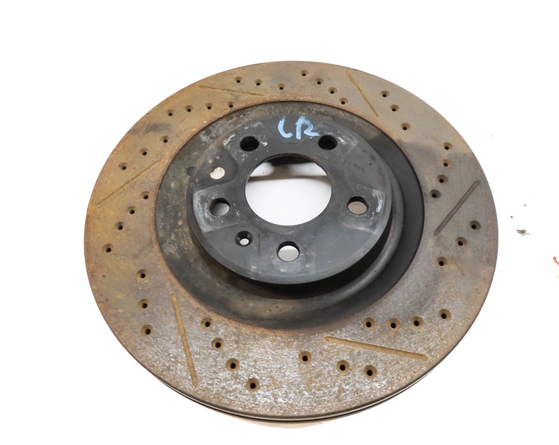 Thumbnail 10: 2012 AUDI S4 (B8 8K) FRONT & REAR LEFT & RIGHT SLOTTED BRAKE ROTOR SET/4