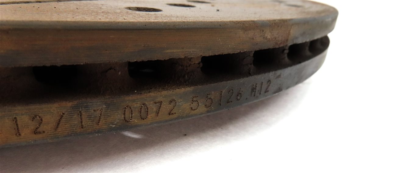 Thumbnail 21: 2012 AUDI S4 (B8 8K) FRONT & REAR LEFT & RIGHT SLOTTED BRAKE ROTOR SET/4
