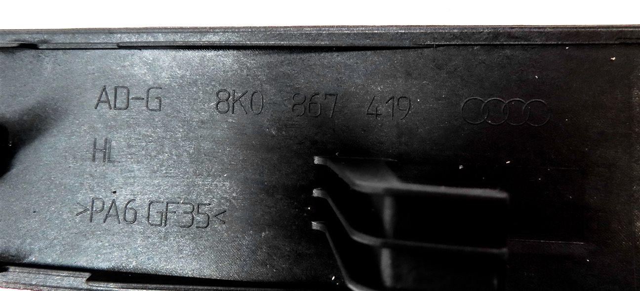 Thumbnail 22: 2012 AUDI S4 (B8 8K) INTERIOR DASH DOOR CONSOLE TRIM SET/6 (ALUMINUM)