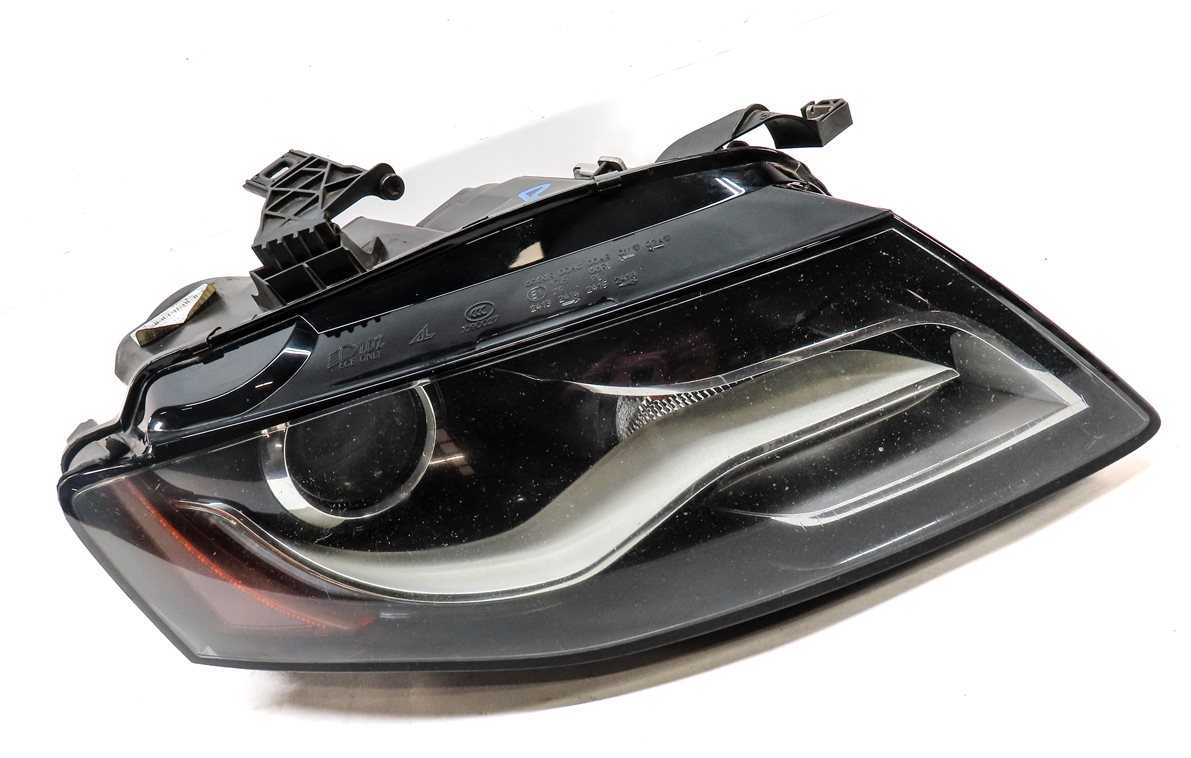 Thumbnail 4: 09-12 AUDI A4 S4 B8 8K 8T FRONT RIGHT PASSENGER ADAPTIVE HID XENON HEADLIGHT