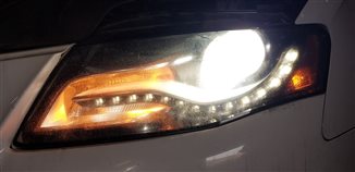 Thumbnail 2: 09-12 AUDI A4 S4 B8 8K 8T FRONT LEFT DRIVER ADAPTIVE HID XENON HEADLIGHT LAMP
