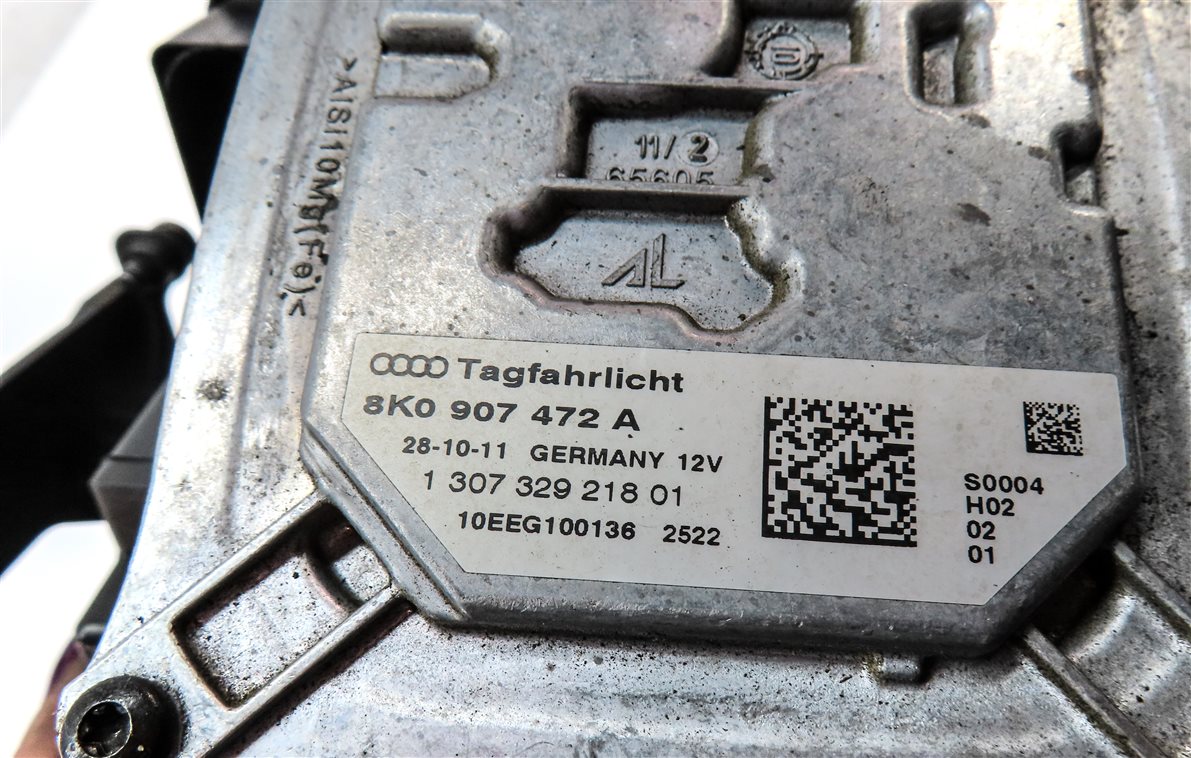 Thumbnail 7: 09-12 AUDI A4 S4 B8 8K 8T FRONT LEFT DRIVER ADAPTIVE HID XENON HEADLIGHT LAMP