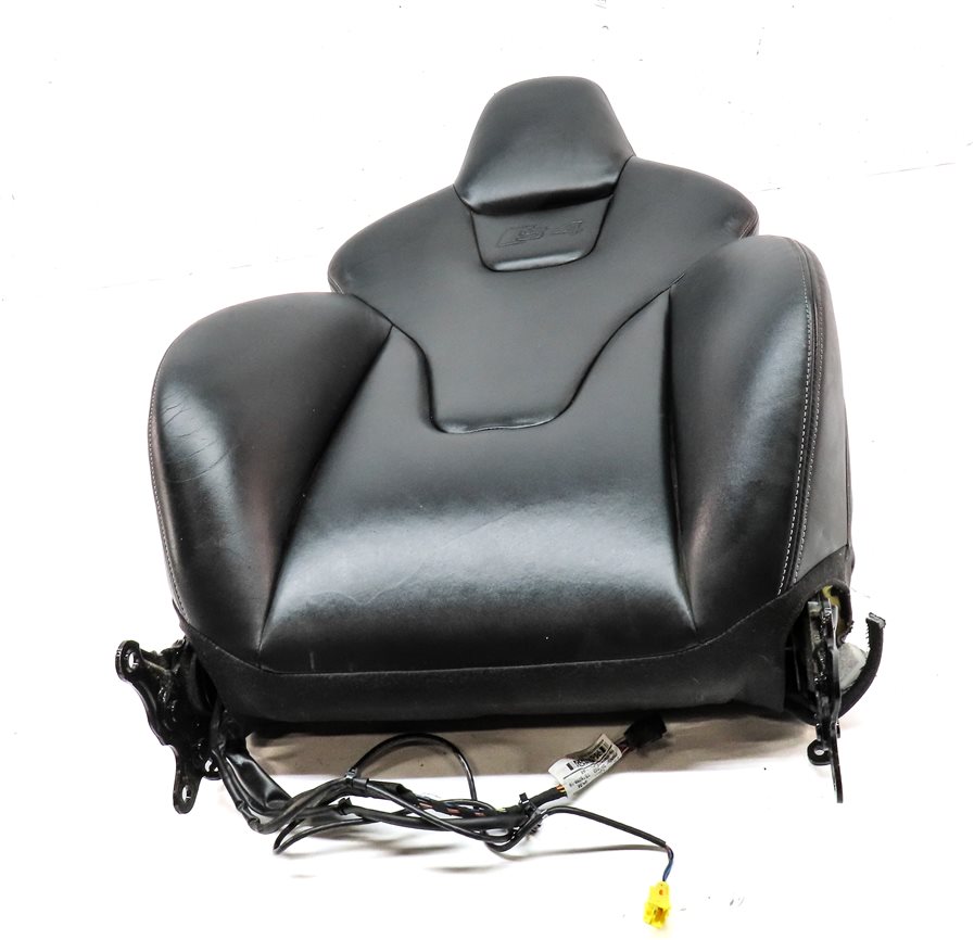 Thumbnail 2: 10-13 AUDI S4 (B8 8K) FRONT RIGHT UPPER HEATED SPORT SEAT BACK CUSHION (BLACK)