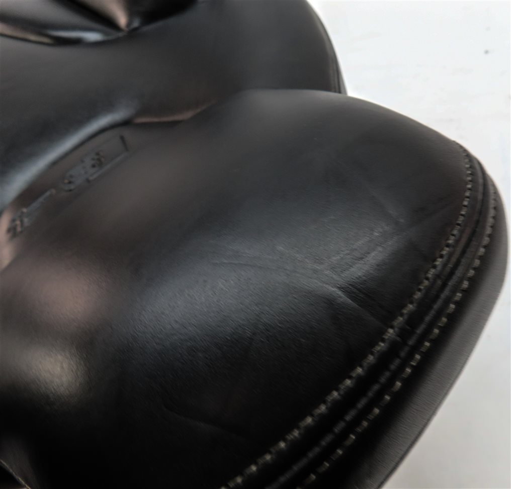 Thumbnail 9: 10-13 AUDI S4 (B8 8K) FRONT RIGHT UPPER HEATED SPORT SEAT BACK CUSHION (BLACK)