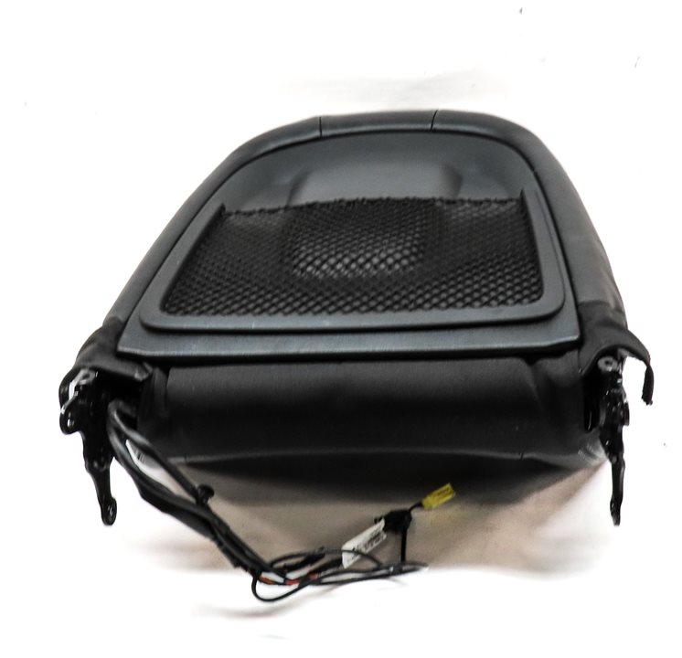 Thumbnail 5: 10-13 AUDI S4 (B8 8K) FRONT LEFT UPPER HEATED SPORT SEAT BACK CUSHION (BLACK)