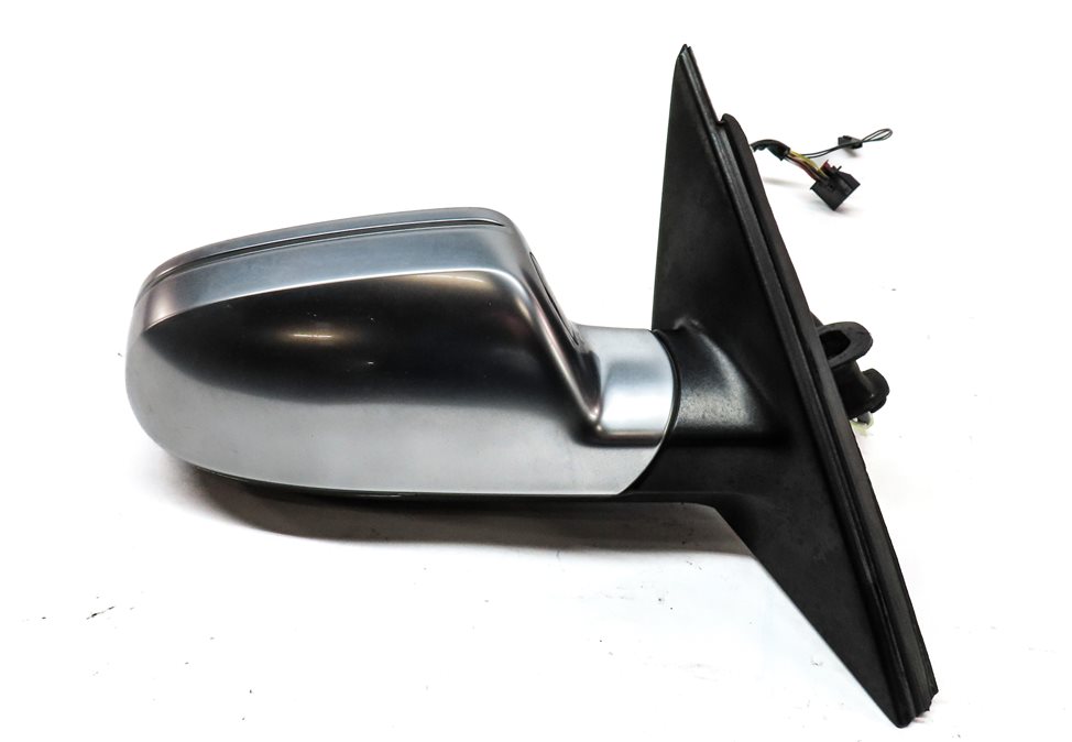 Thumbnail 6: 10-16 AUDI S4 (B8 8K) RIGHT MANUAL FOLD HEATED AUTODIM DOOR MIRROR (ALUMINUM)