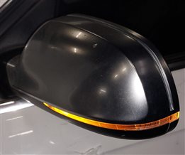 Thumbnail 2: 10-16 AUDI S4 (B8 8K) LEFT MANUAL FOLD HEATED AUTODIM DOOR MIRROR (ALUMINUM)