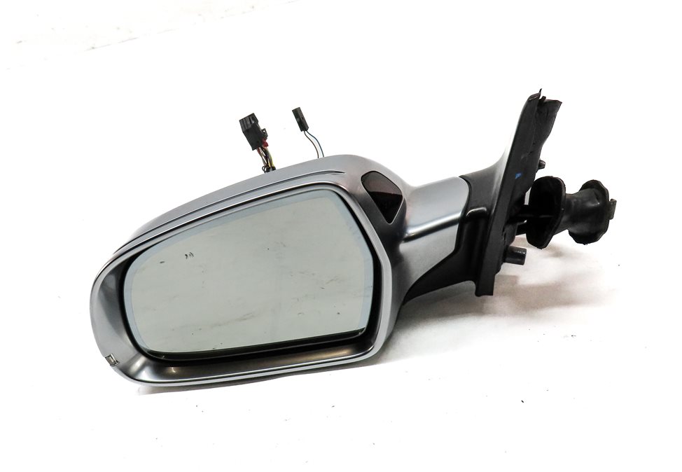 Thumbnail 3: 10-16 AUDI S4 (B8 8K) LEFT MANUAL FOLD HEATED AUTODIM DOOR MIRROR (ALUMINUM)
