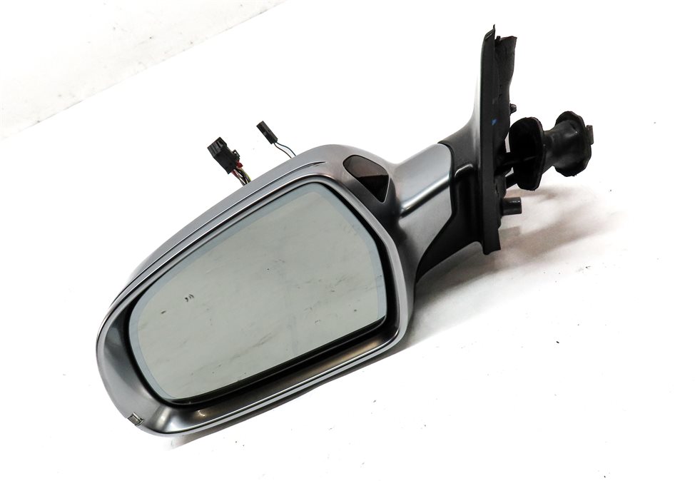 Thumbnail 4: 10-16 AUDI S4 (B8 8K) LEFT MANUAL FOLD HEATED AUTODIM DOOR MIRROR (ALUMINUM)