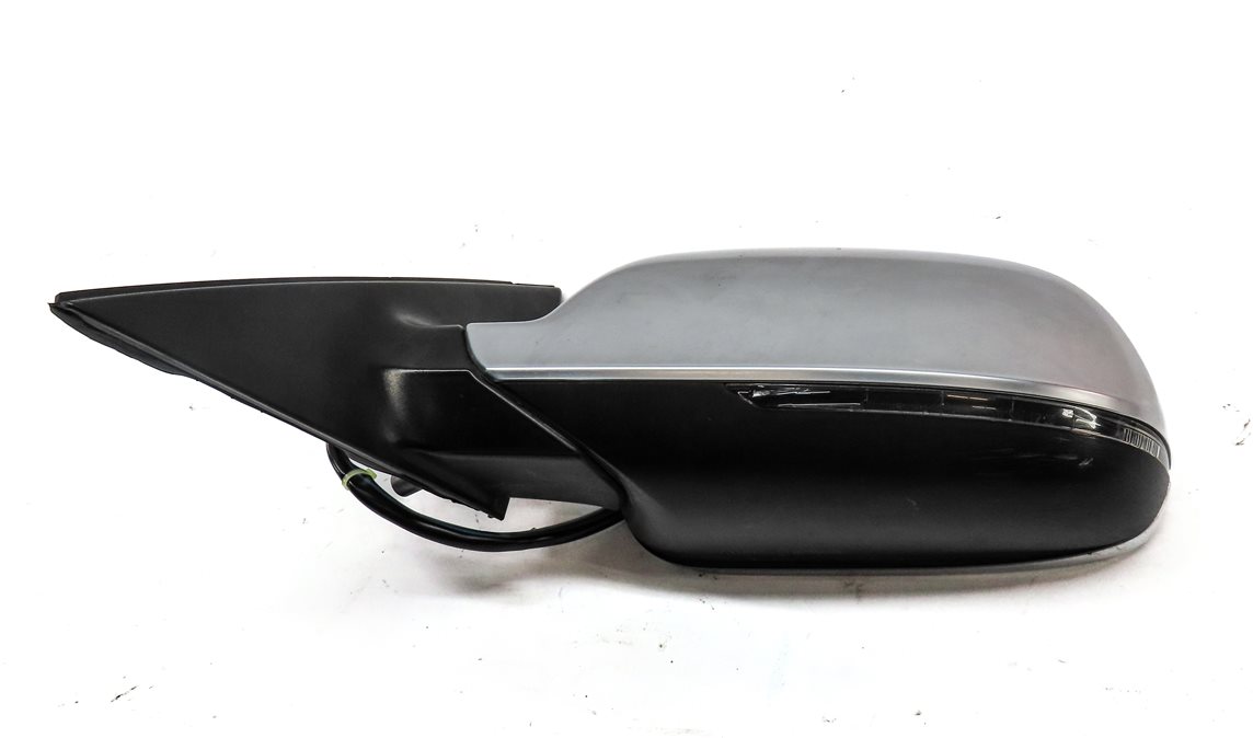Thumbnail 7: 10-16 AUDI S4 (B8 8K) LEFT MANUAL FOLD HEATED AUTODIM DOOR MIRROR (ALUMINUM)