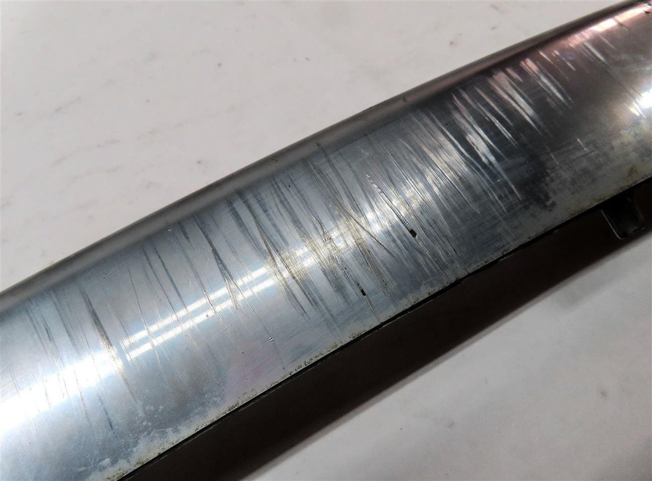 Thumbnail 7: 2012 AUDI S4 (B8 8K) REAR BUMPER VALANCE MOULDING TRIM STRIP (ALUMINUM)
