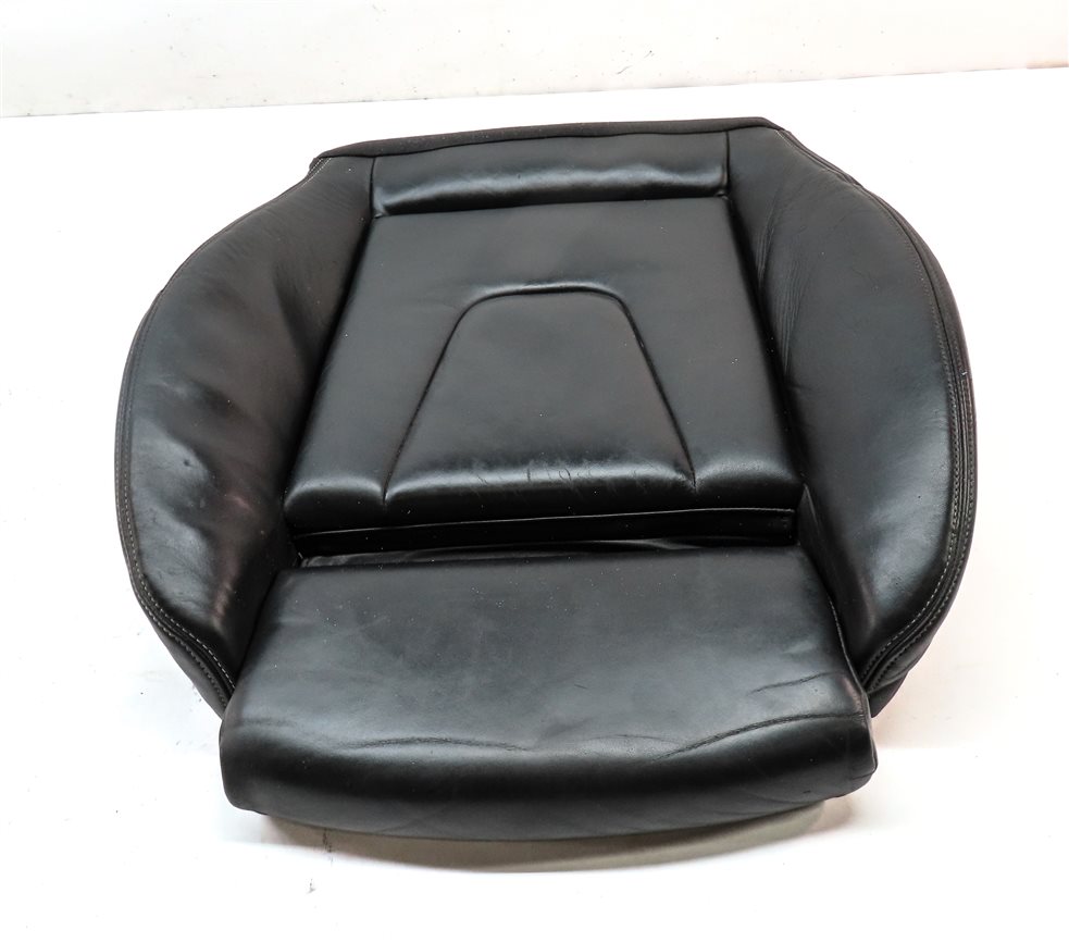 Thumbnail 2: 10-13 AUDI S4 (B8 8K) FRONT LEFT LOWER HEATED SPORT SEAT CUSHION (BLACK)