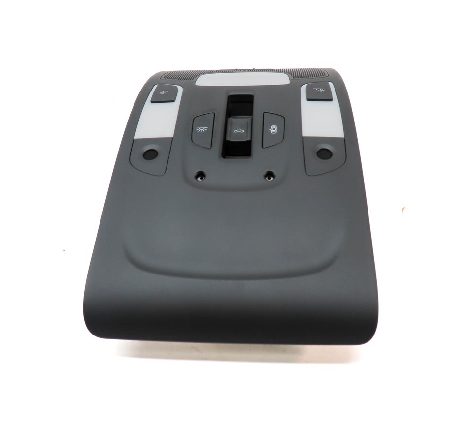 Thumbnail 5: 2012 AUDI A6 (C7 4G) FRONT OVERHEAD DOME LIGHT LAMP w/ SWITCHES (Black)