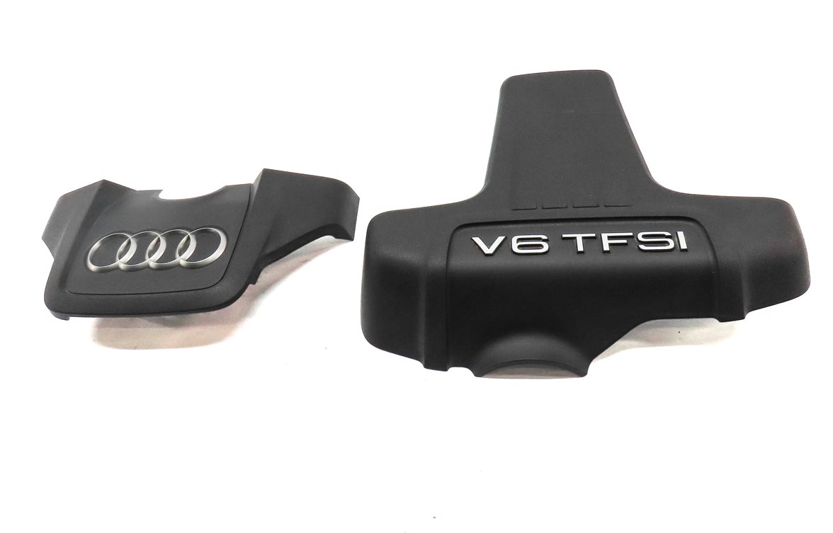 Thumbnail 2: 09-16 AUDI A6 A7 A8 Q5 Q7 S5 SQ5 - 3.0L SUPERCHARGED ENGINE COVER TRIM SET