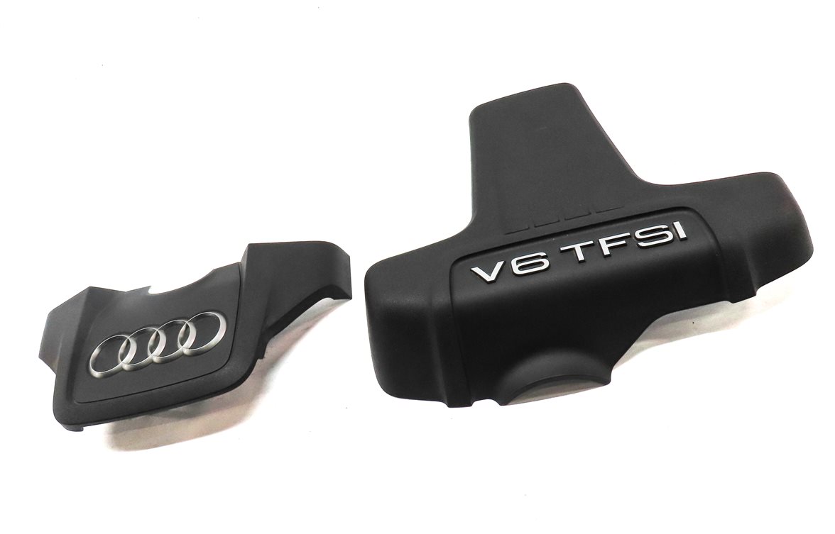 Thumbnail 3: 09-16 AUDI A6 A7 A8 Q5 Q7 S5 SQ5 - 3.0L SUPERCHARGED ENGINE COVER TRIM SET
