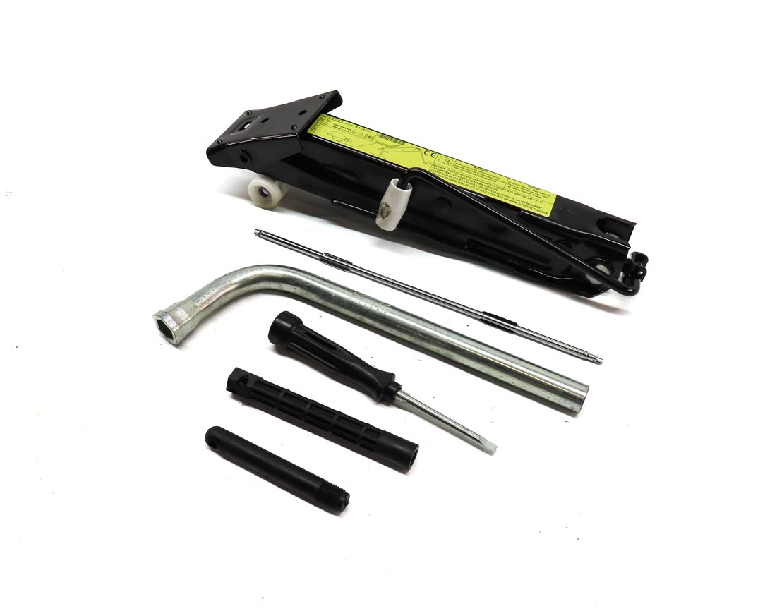 2012-2018 AUDI A6 S6 A7 S7 RS7 (C7) SPARE TIRE JACK w/ LUG WRENCH TOW HOOK TOOLS