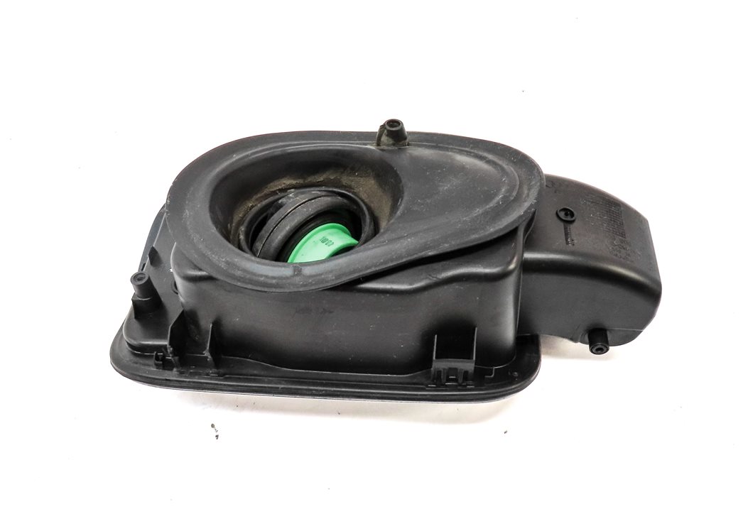 Thumbnail 5: 2012-2018 AUDI A6 S6 (C7) FUEL TANK DOOR LID COVER TRIM w/ HOUSING (Gray)