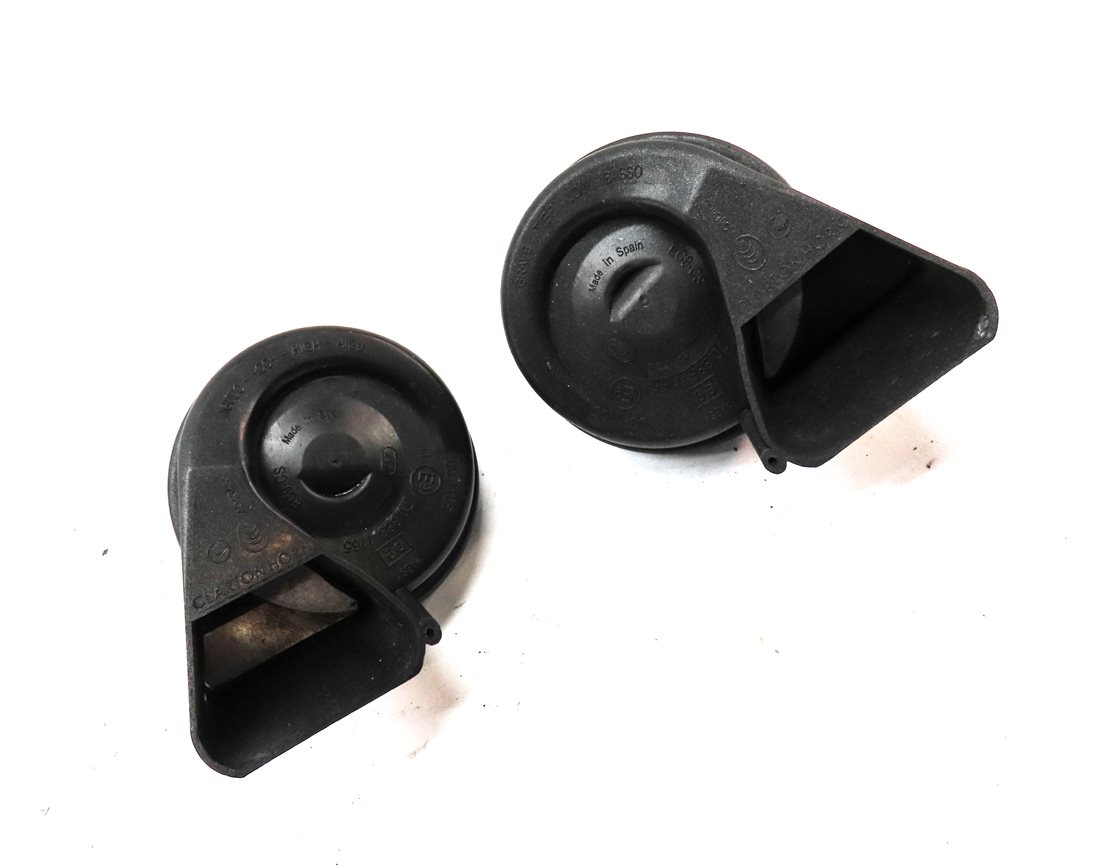 Thumbnail 3: 2012-2020 AUDI A6 S6 A7 S7 RS7 A8 S8 (C7 D4) HIGH & LOW TONE SAFETY HORN SET-2
