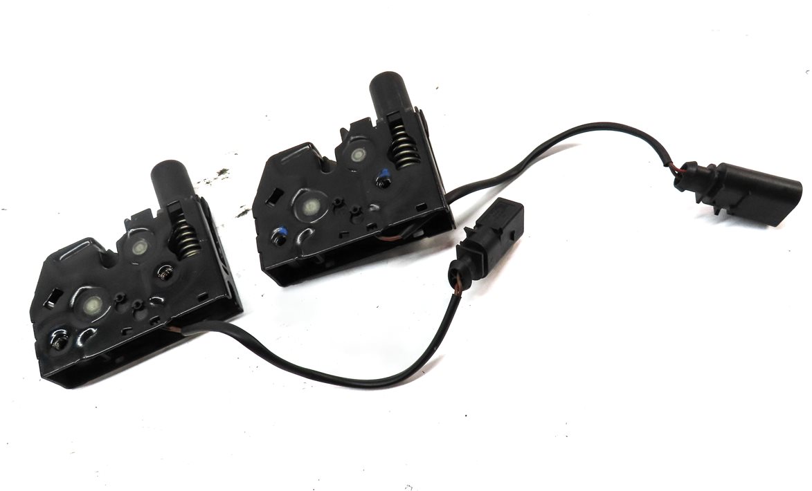 Thumbnail 3: 2012 AUDI A6 (C7 4G) FRONT RIGHT & LEFT HOOD BONNET LOCK LATCH SET