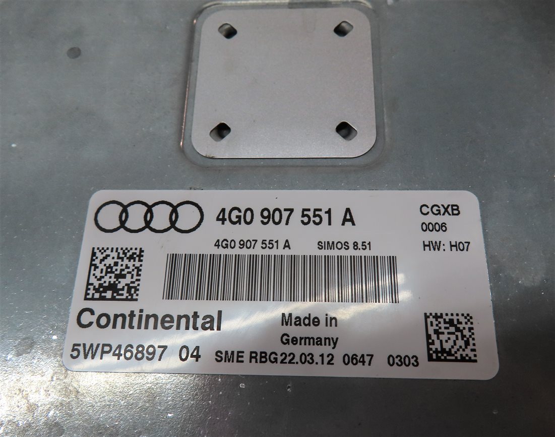 Thumbnail 15: 2012 AUDI A6 A7 (C7) 3.0L CGXB SUPERCHARGED ENGINE IMMOBILIZER MODULE KEY SET
