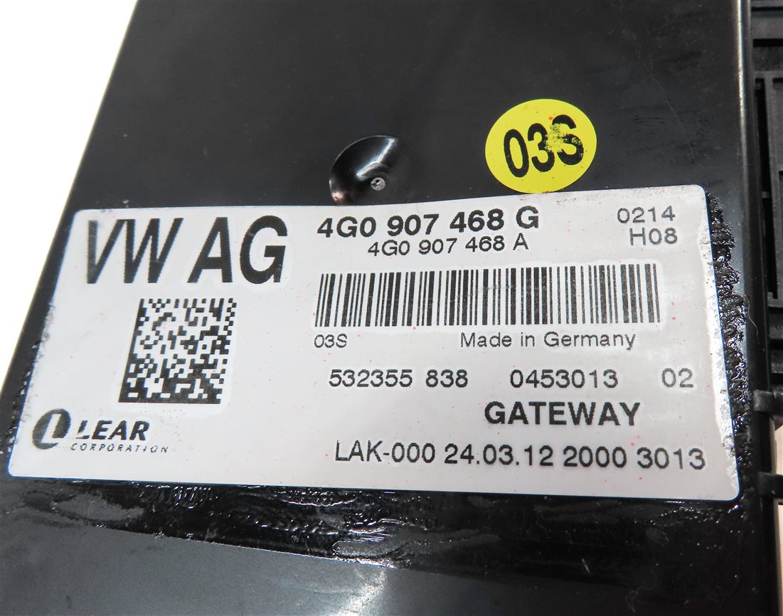 Thumbnail 16: 2012 AUDI A6 A7 (C7) 3.0L CGXB SUPERCHARGED ENGINE IMMOBILIZER MODULE KEY SET