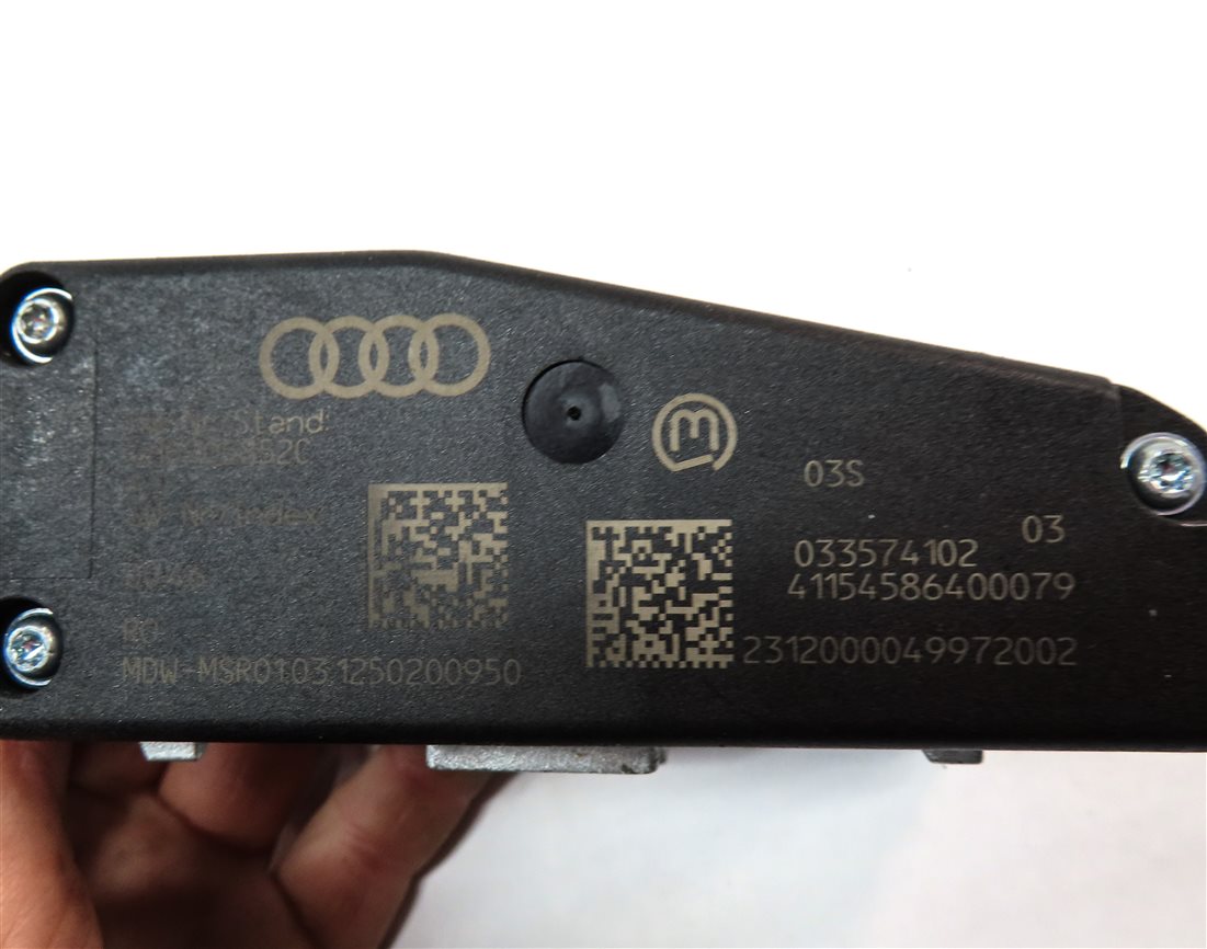 Thumbnail 17: 2012 AUDI A6 A7 (C7) 3.0L CGXB SUPERCHARGED ENGINE IMMOBILIZER MODULE KEY SET