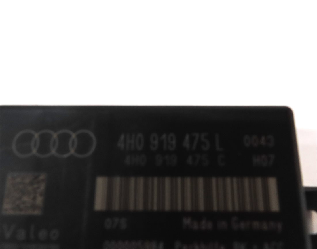 Thumbnail 4: 2012 AUDI A6 A7 (C7) PDC PARK ASSIST PARK DISTANCE SENSOR CONTROL MODULE