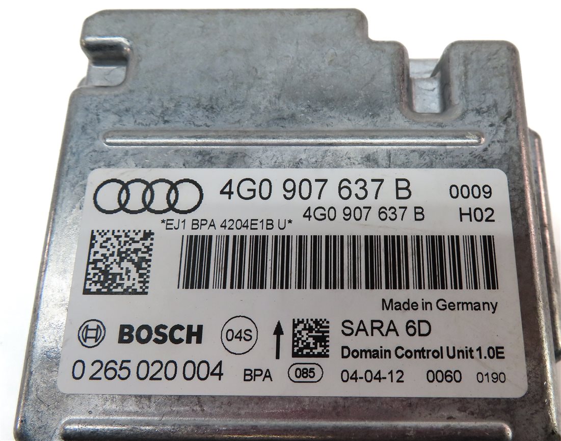 Thumbnail 4: 2012 AUDI A6 (C7 4G) YAW ACCELERATION SPEED RATE COBMINATION SENSOR MODULE