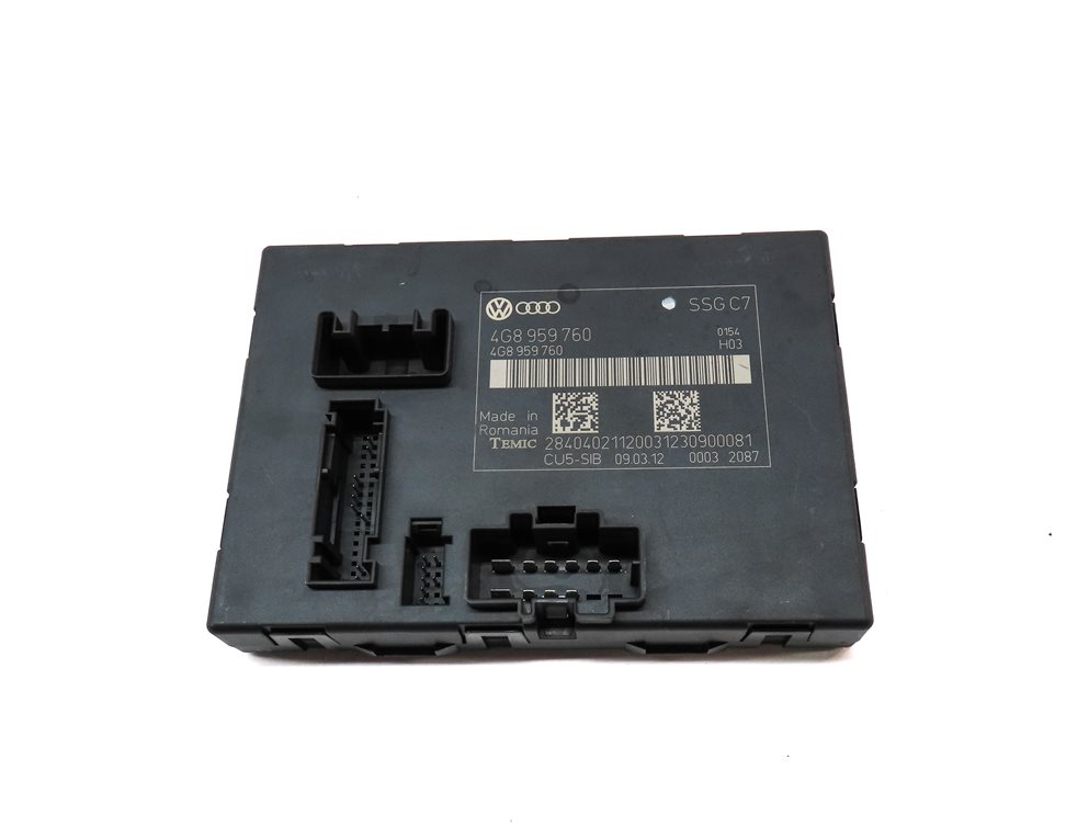 Thumbnail 2: 2012-2017 AUDI A6 S6 (C7) LEFT FRONT DRIVER MEMORY SEAT CONTROL MODULE