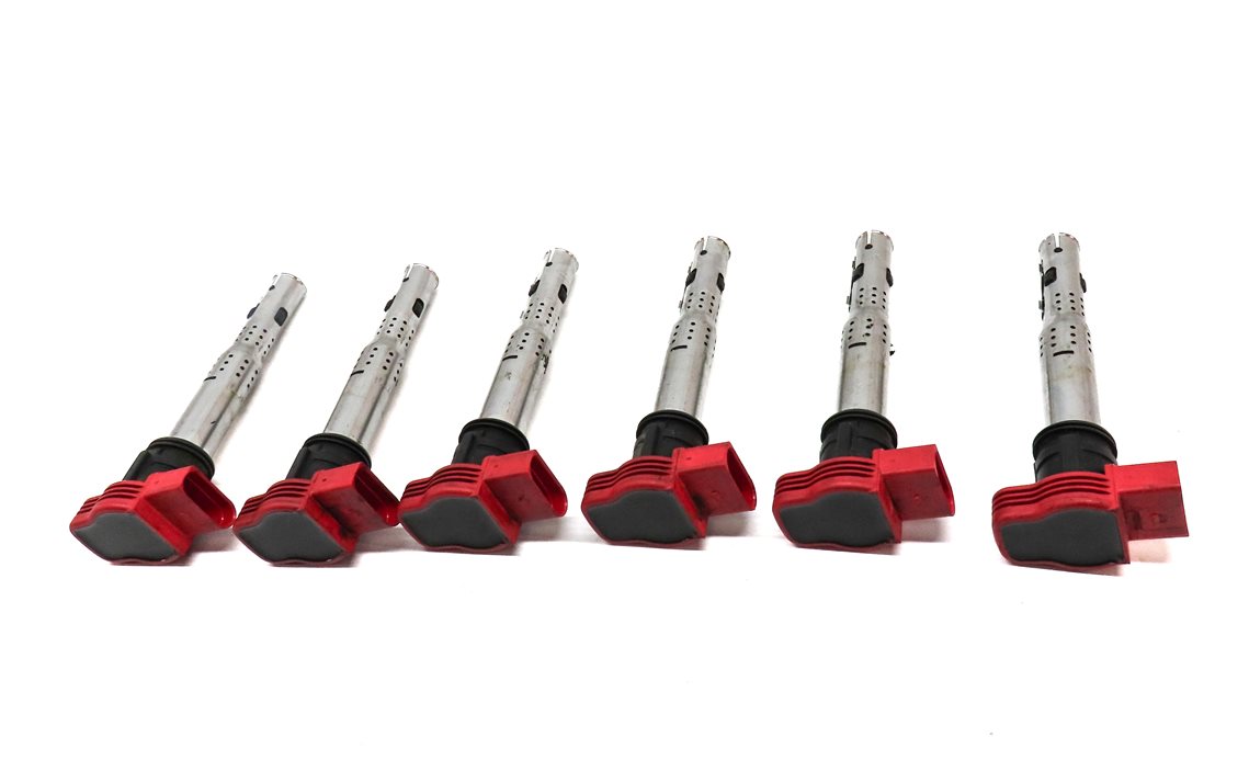 Thumbnail 2: 2005-2017 AUDI A4 S4 A5 S5 A6 S6 A7 A8 Q5 SQ5 Q7 R8 S8 - IGNITION COIL SET 6