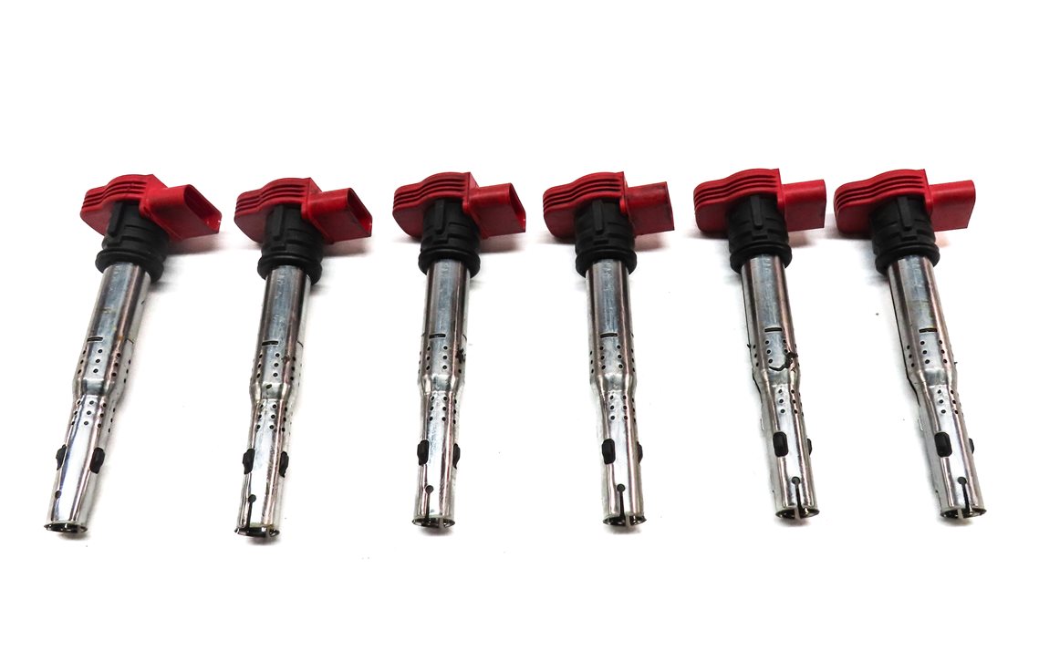Thumbnail 4: 2005-2017 AUDI A4 S4 A5 S5 A6 S6 A7 A8 Q5 SQ5 Q7 R8 S8 - IGNITION COIL SET 6