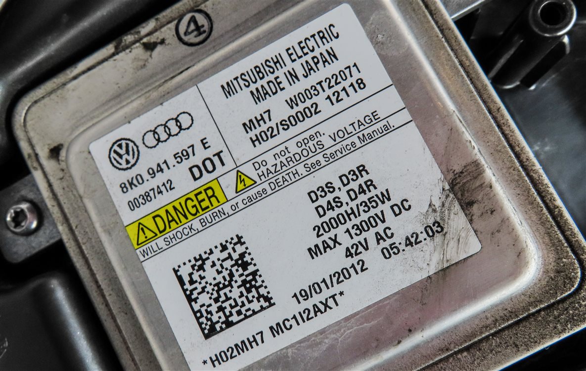 Thumbnail 7: 12-15 AUDI A6 (C7) LEFT FRONT DRIVER XENON HID HEADLIGHT LIGHT LAMP (NON AFS)