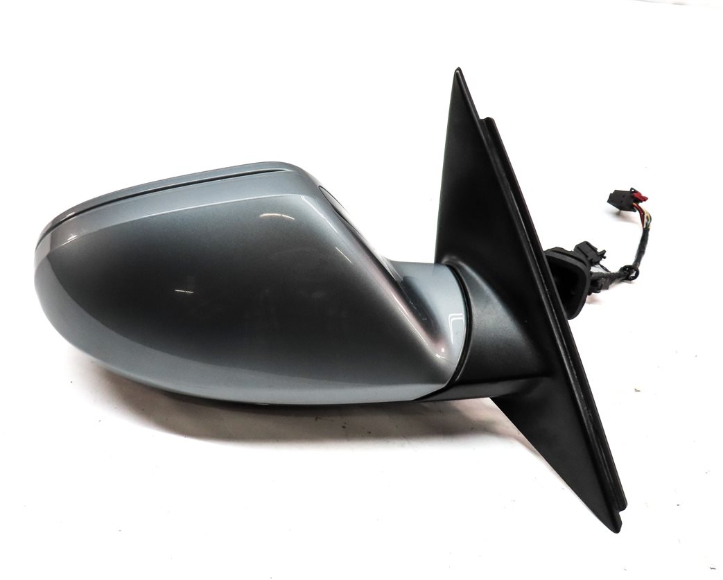 Thumbnail 6: 12-13 AUDI A6 (C7) RIGHT P-FOLD HEAT MEMORY BLIND SPOT DOOR MIRROR(Gray)