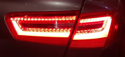Thumbnail 2: 2012-2015 AUDI A6 S6 (C7) RIGHT PASSENGER OUTER TAILLIGHT BRAKE LIGHT LAMP (LED)