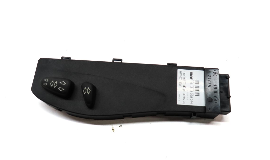 Thumbnail 4: 2003 BMW Z4 CONVERTIBLE (E85) FRONT RIGHT PASSENGER SEAT POSITION ADJUST SWITCH