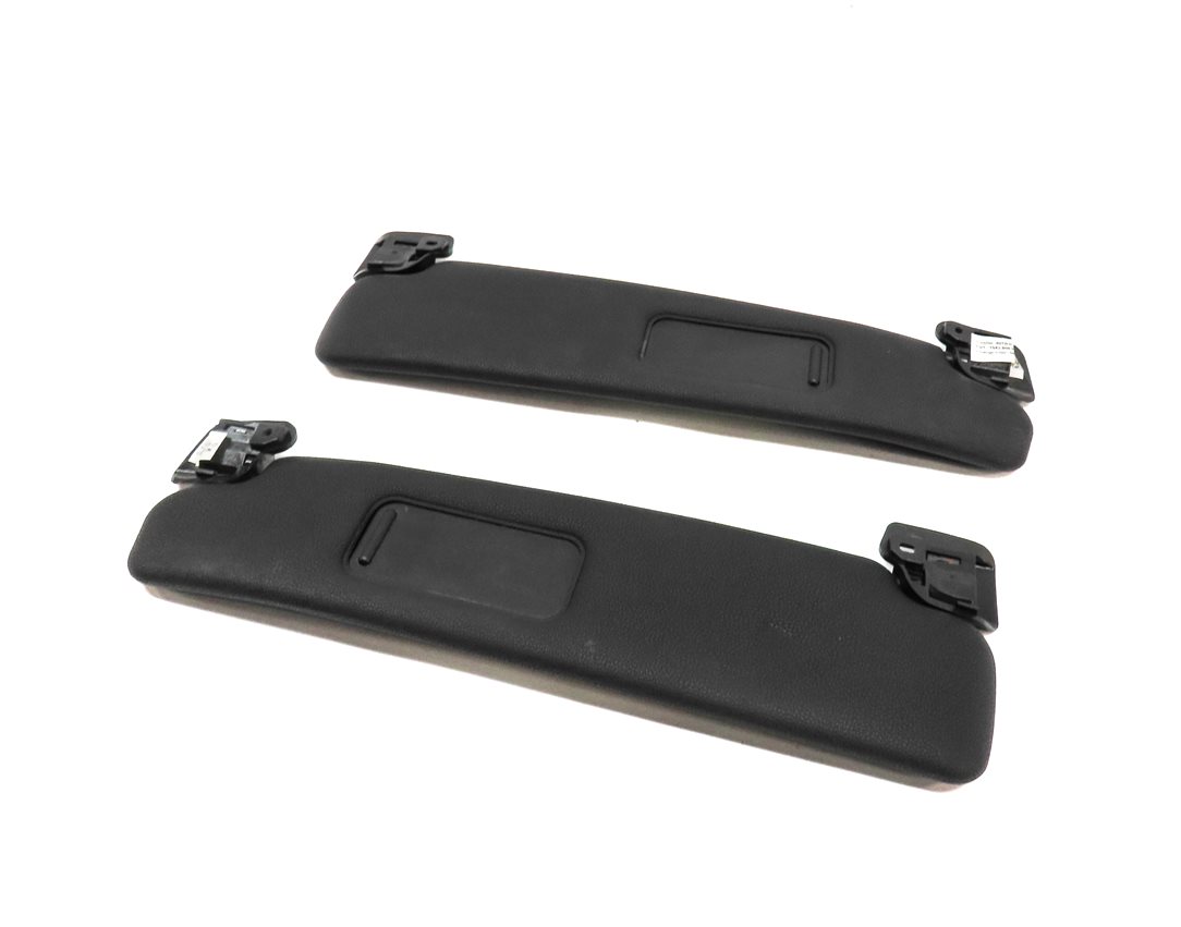 2003-2008 BMW Z4 (E85) FRONT LEFT & RIGHT SUN VISOR SUNVISOR SET (BLACK)