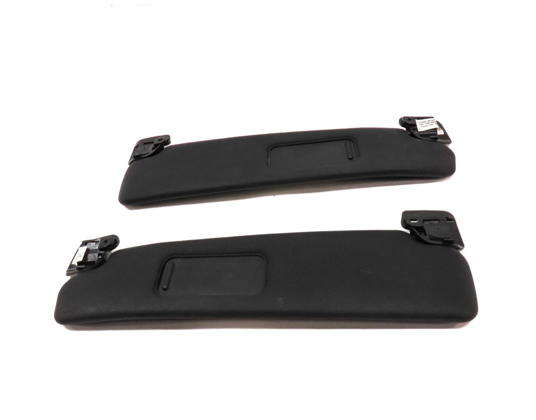 Thumbnail 2: 2003-2008 BMW Z4 (E85) FRONT LEFT & RIGHT SUN VISOR SUNVISOR SET (BLACK)