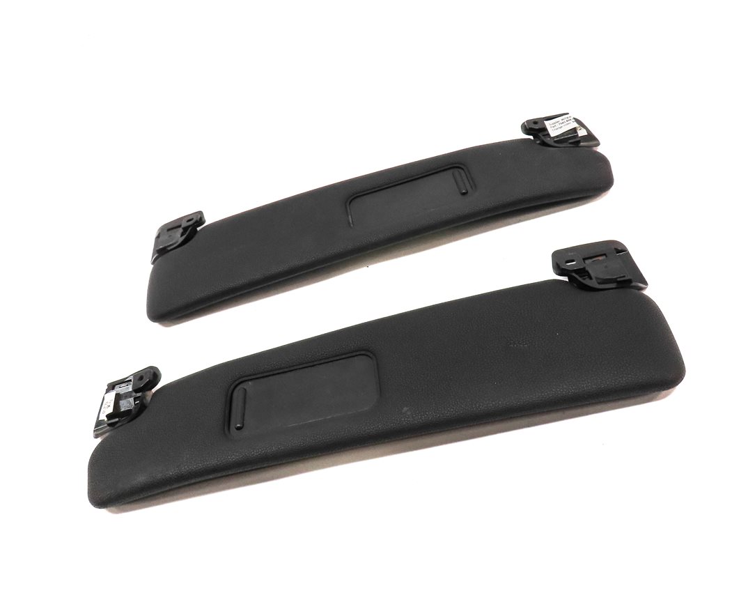 Thumbnail 3: 2003-2008 BMW Z4 (E85) FRONT LEFT & RIGHT SUN VISOR SUNVISOR SET (BLACK)